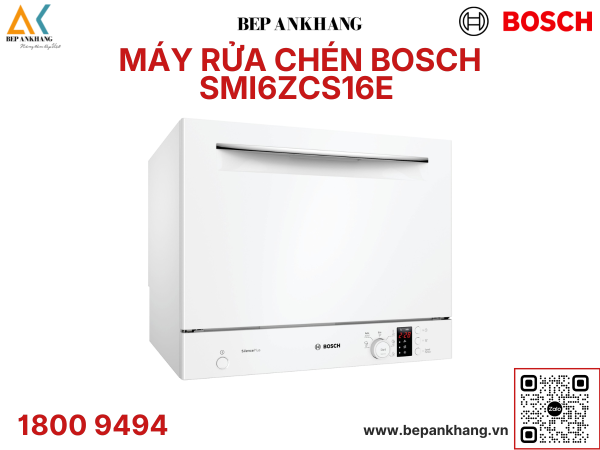 Máy rửa chén độc lập mini Bosch SKS62E38EU - Made in Spain 